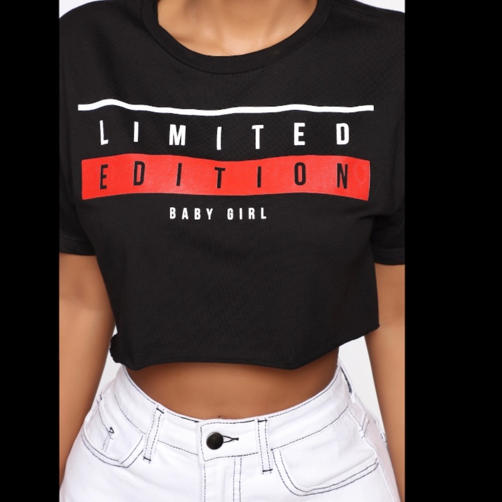 Fashion Nova Limited Edition Baby Girl Top - M